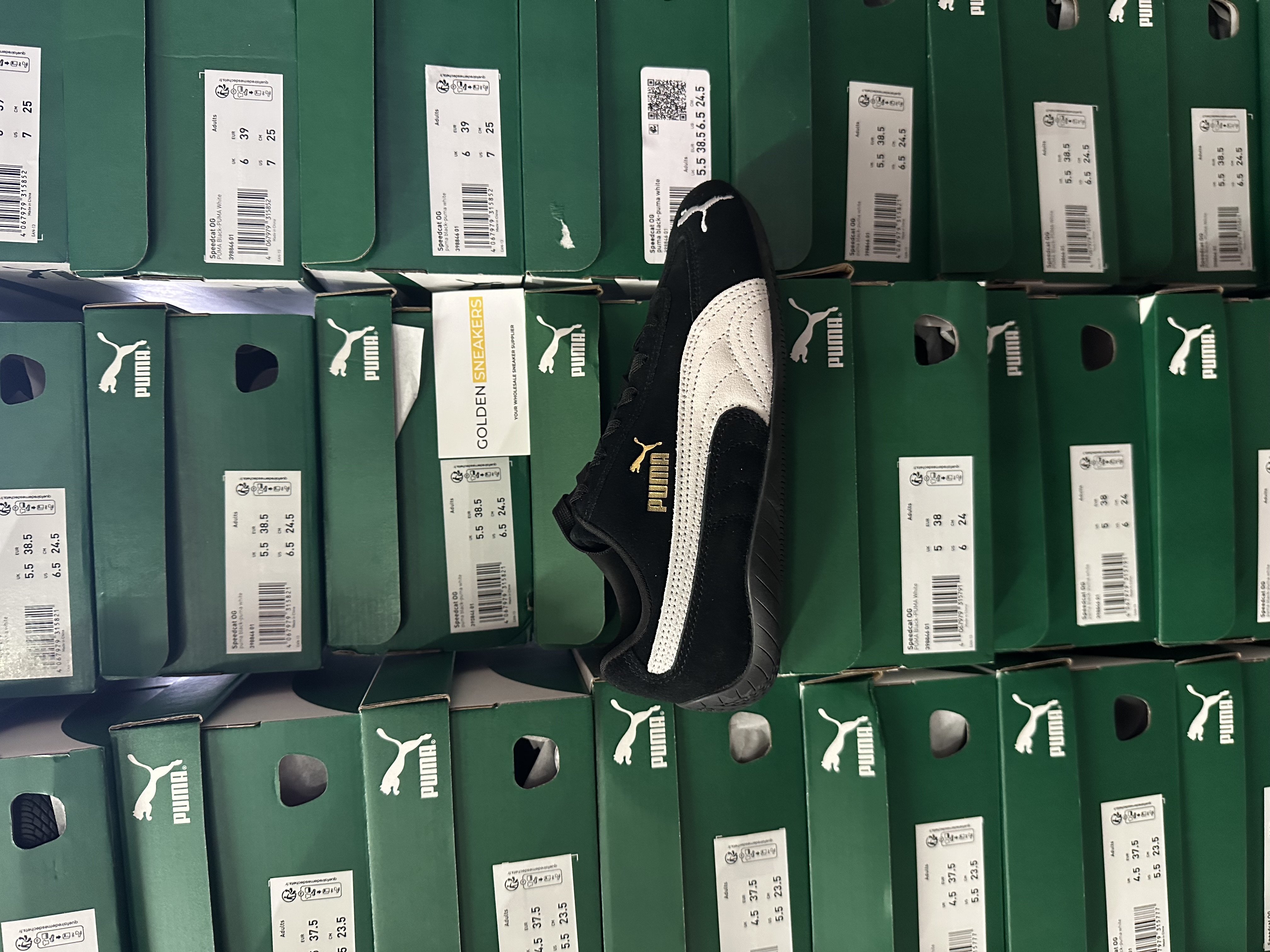 Puma Speedcat OG Black White