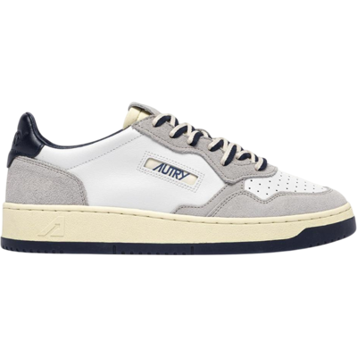 Autry Medalist Low Vapor Space Suede & Leather