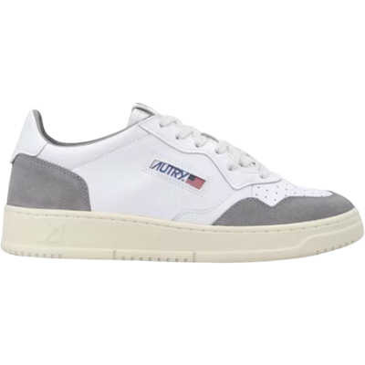 Autry Medalist Leather Low White Vapor