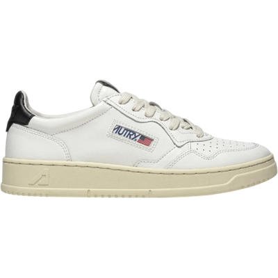 Autry Medalist Low White Black (Women's)