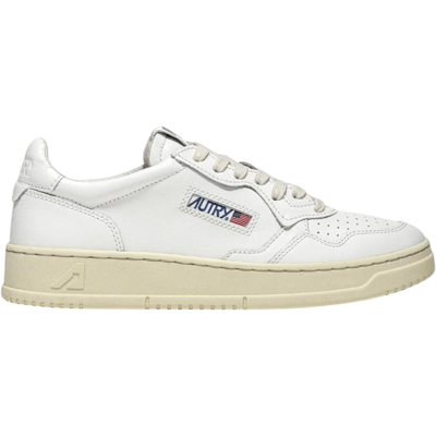 Autry Medalist Low White