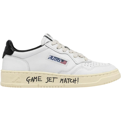 Autry Medalist Low White/Black