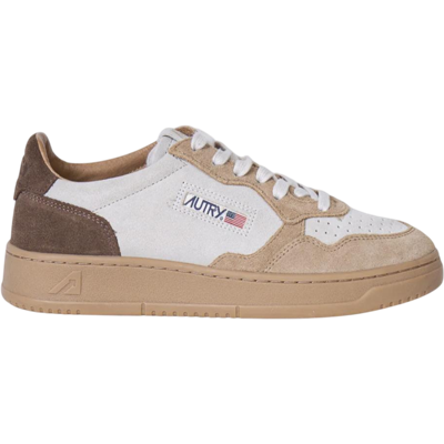 Autry Medalist Low Beige Brown (Women's)