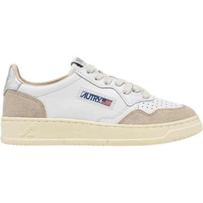 Autry Medalist Low White Silver (Women's)