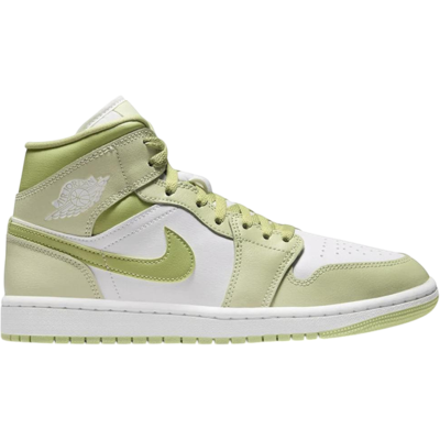 Jordan 1 Mid Olive Aura Lawn (Women's)