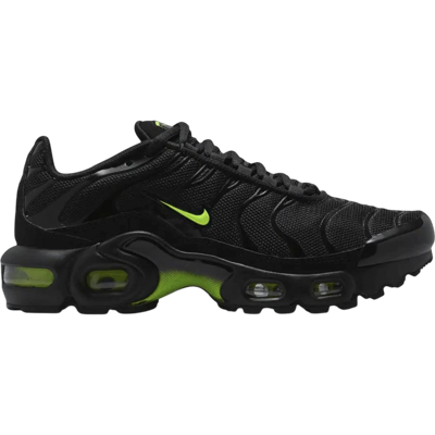 Nike Air Max Plus Black/Black/Volt Ice (GS)