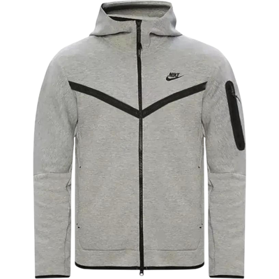 Nike Sportswear Tech Fleece Windrunner Full Zip Hoodie Grey