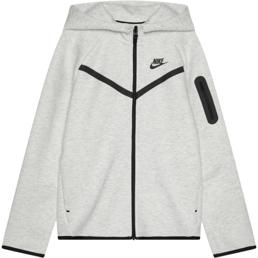Nike Sportswear Tech Fleece Full-Zip Hoodie Grey (GS)