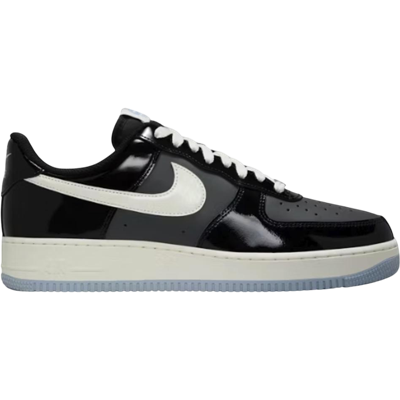 Nike Air Force 1 '07 Black Iron Grey Patent