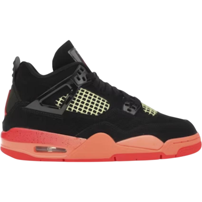 Jordan 4 Retro Black Infrared Barely Volt (GS)