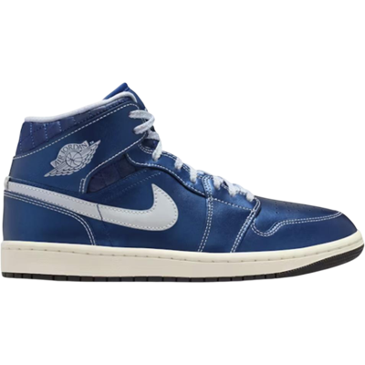 Jordan 1 Mid SE Metallic Blue Quilted (Women's)