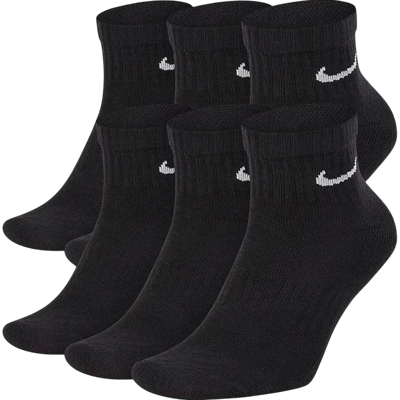 Nike Everyday Max Cushioned Socks Black 6-pack