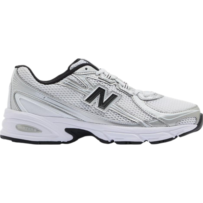 New Balance 740 White Silver Metallic Navy 
