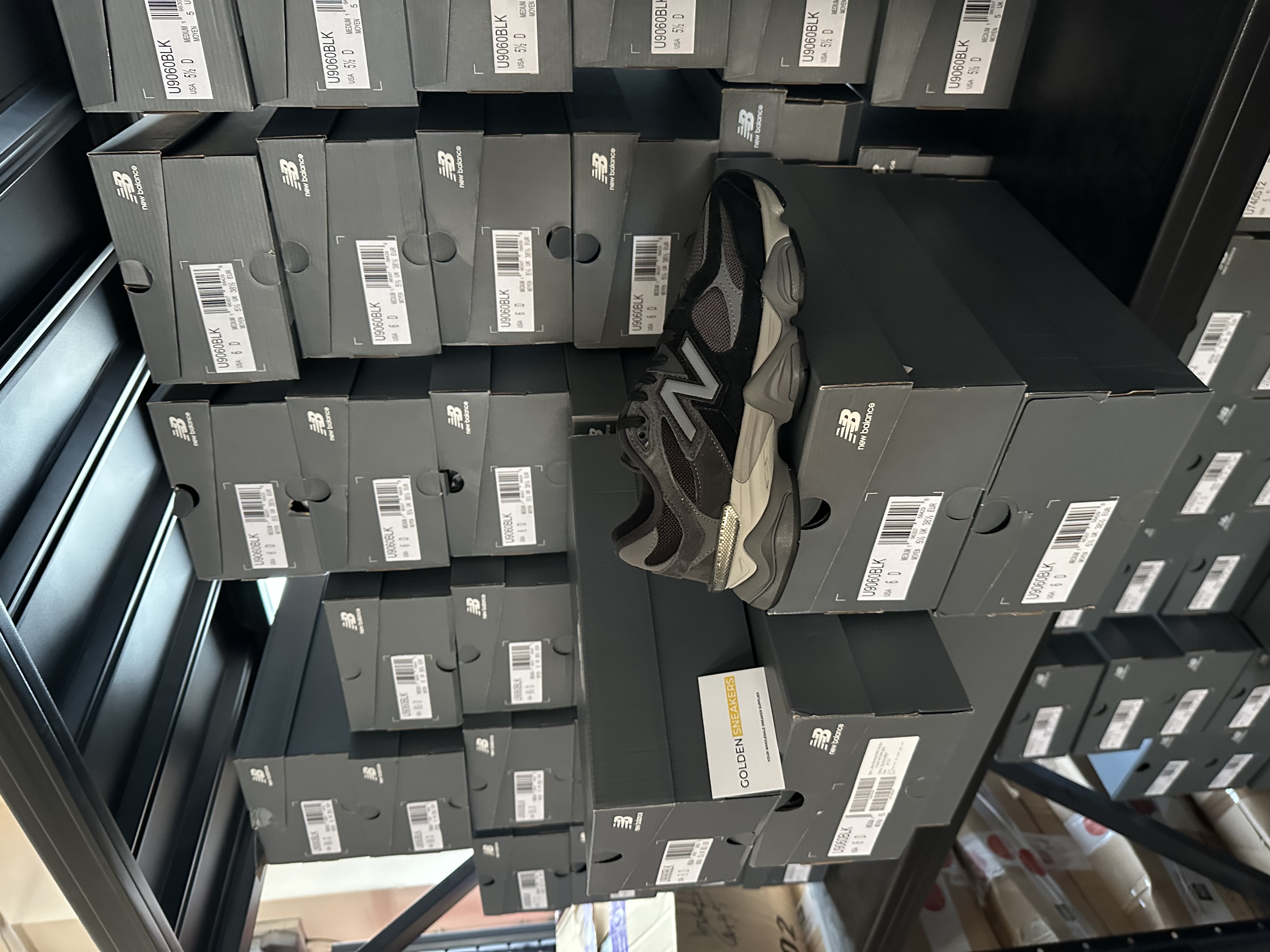 New Balance 9060 Black Castlerock Grey