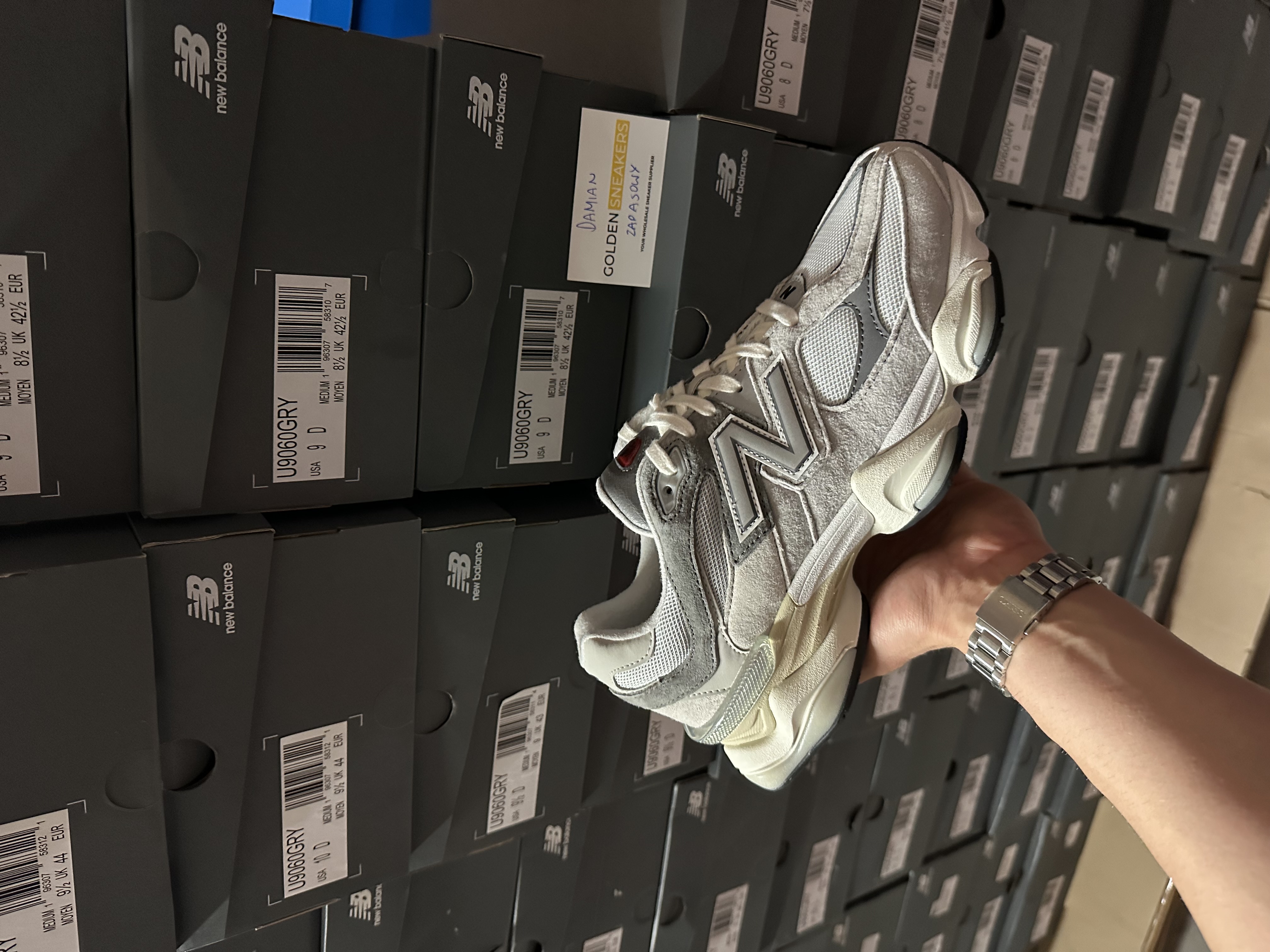New Balance 9060 Rain Cloud Grey