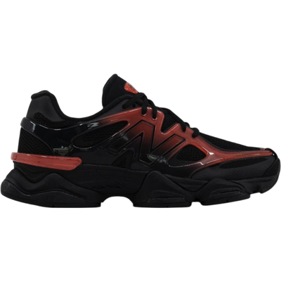 New Balance 9060 X Black Red Gradient