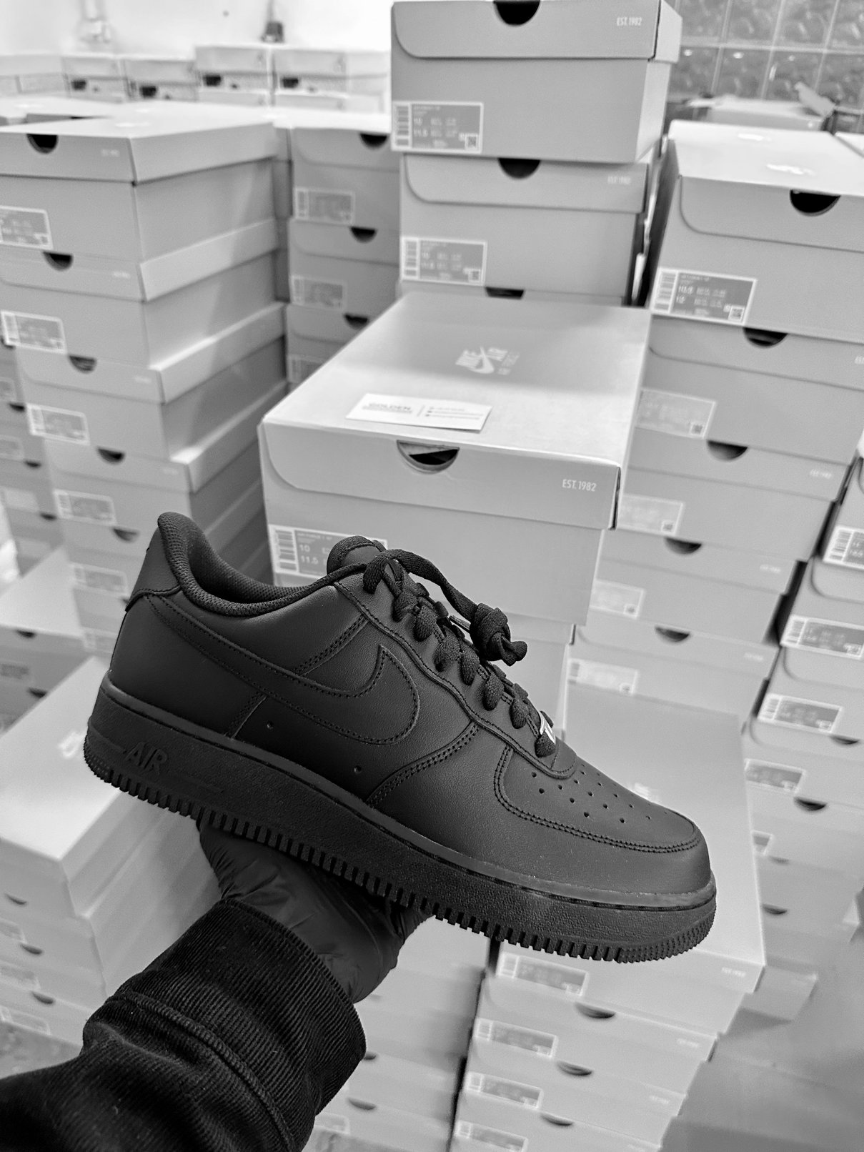 Nike Air Force 1 'Triple Black' - CW2288-001 - A dark take on the classic