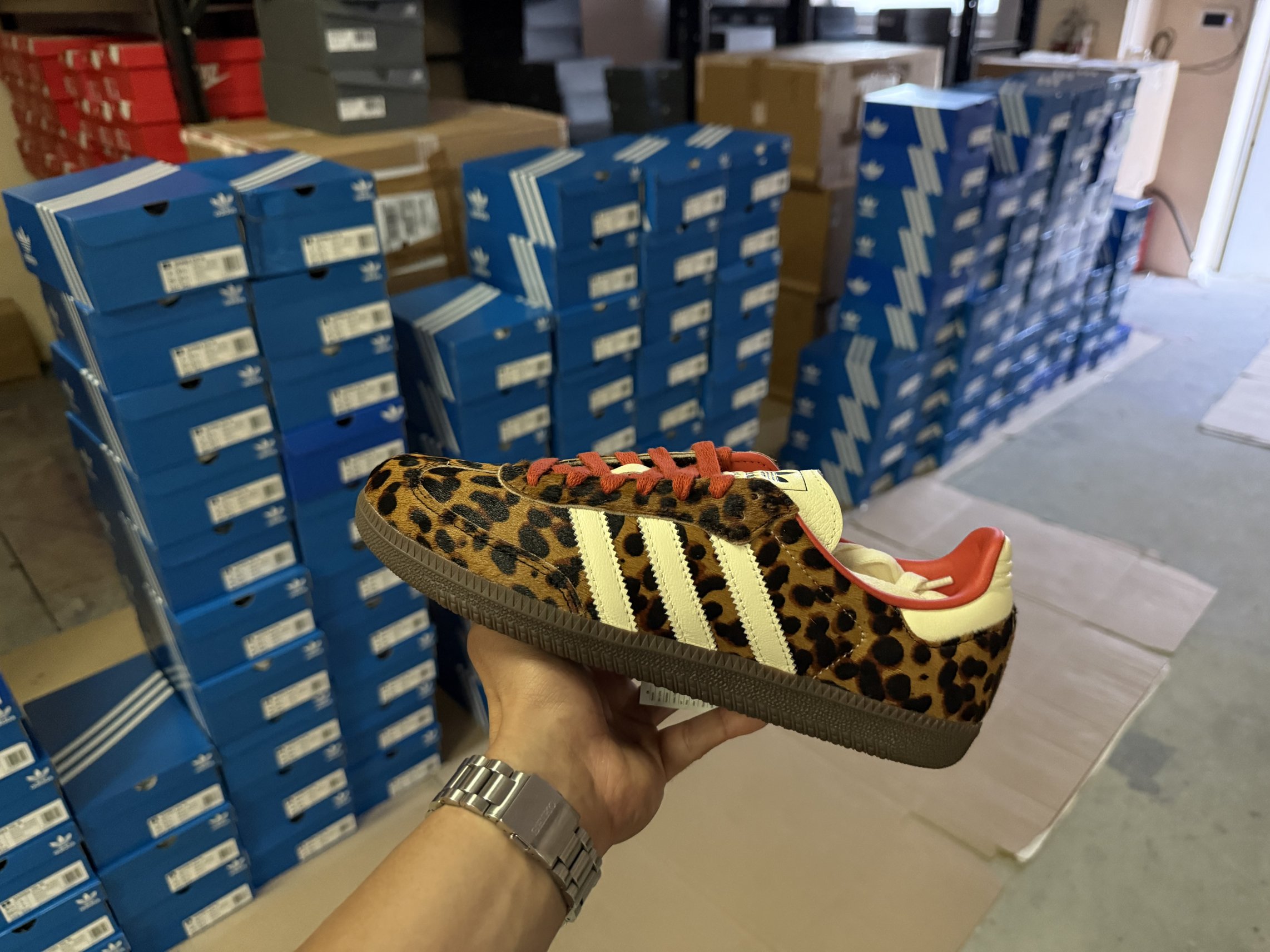 Adidas Samba 'Leopard' (JI2734) - 160 Pairs at Peak Popularity